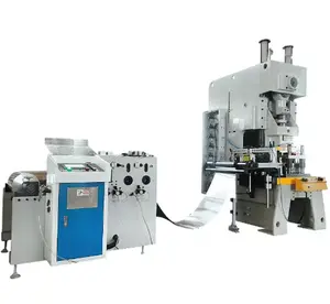 Factory Direct Sale Fully Automatic CNC Aluminium Foil Container Making Line Punching Machine Feeder Mold Collector Baler