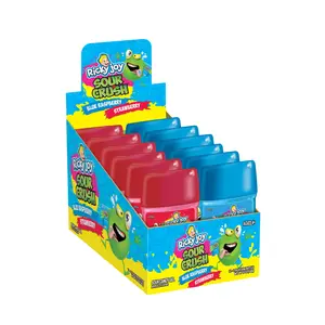 Ricky Joy® Sour Crush™ - Gel Blue Raspberry & Strawberry - 1.34 OZ (Pack of 12)