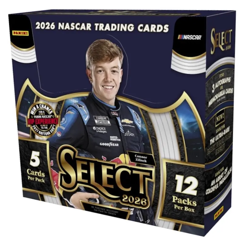 (Personal) 2026 Panini Select Nascar Hobby Box