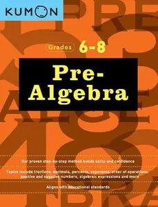 Kumon Grades 6-8 Pre-Algebra -- Kumon, Paperback