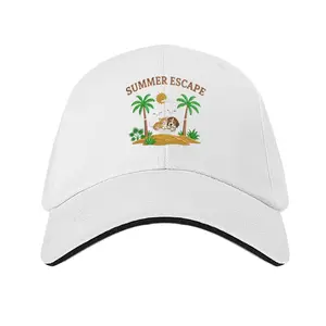 Summer Vacation Chill Summer Pet Paradise Pet Lover Daily Wear Hat Clean Fit Beach Aesthetic Face Slimming Lightweight Aesthetic Packaging Go-with-everything Outdoor Activities Hiking Head-Shape Friendly