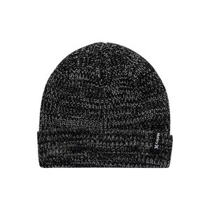 Hurley Men's Cuffed Beanie - Classic Midweight Loose Knitted Winter Hat for Men