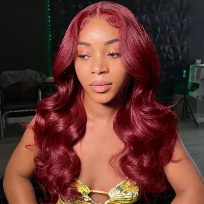 Cherry Red Hair on Mexicans TikTok Shop