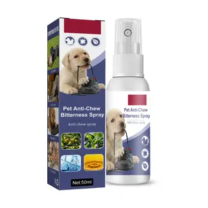 Yegbong Pet Bitter Taste Anti-Chew Spray Stop Dogs Chewing Furniture Legs Scratching Sofa Repellent Training Aid