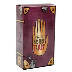 2026 Card Play The Mystery Tarot Cards 78 Pcs Mystery Tarot Cards Deck Gravity Falls Inspired English Version Witchy For Beginner, Classic Divination Tarot Cards