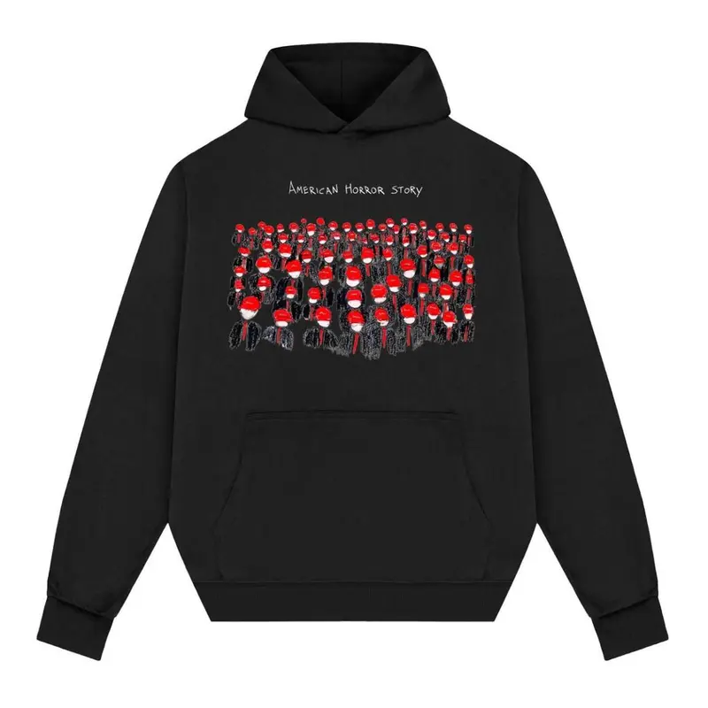 American Horror Story Men's T-Shirt Sweatshirt Hoodie , Classic Styles, Never Go Out of Fashion, Perfect Fit, Ultimate, One side