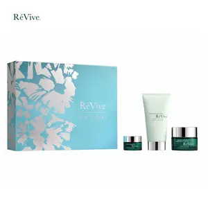 RéVive Renewal Ritual Set - Full-Size Hydration Set - Hydrate & Smooth Skin for a Softer, Healthier-Looking Glow - Foaming Cleanser(4.2 oz) & Moisturizing Renewal Cream (1.7 oz) & Moisturizing Renewal Eye Cream (0.5 oz)