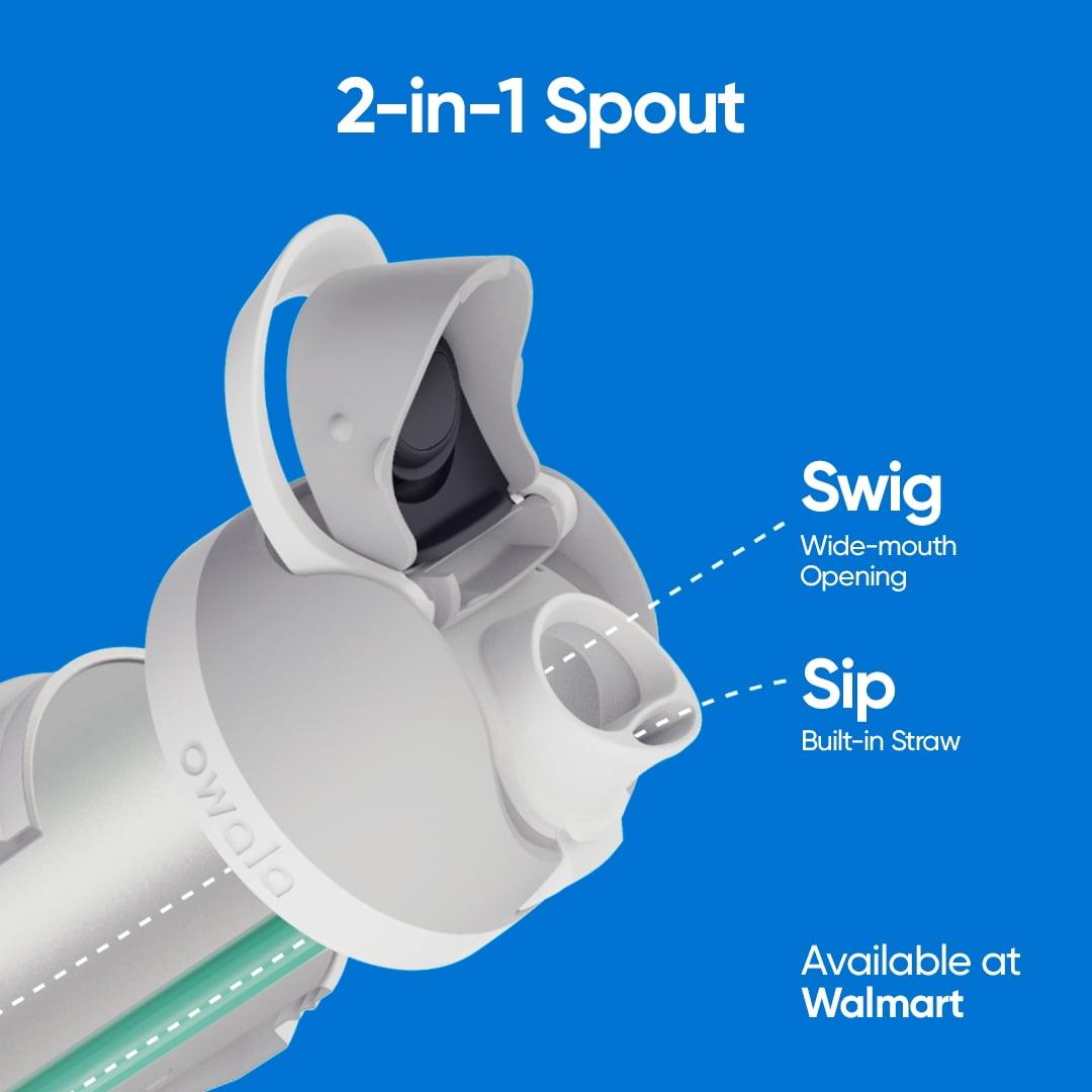 [New 2026] Owala Black Cherry 32oz Freesip Stainless Steel Water Bottle With 24-hour Cold, suitable For Daily Use, Gift For Her