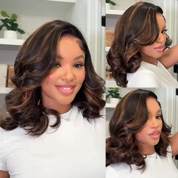 Tinashe C Part Layers Butterfly Cut Loose Wave Pre-plucked C-Side Part with Pre-cut Baby Hair Glueless Wig Pre-cut 6×5 HD Lace Wig Pre-Everything Shoulder Length Human Hair #sohochic #TikTokShopBackToSchool