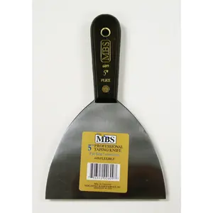 MBS 5" Taping Knife Putty Knife Flexible Metal Blade – Putty Knife, Taping Knife