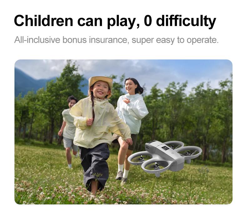 GT3 Drone - Ultra Lightweight Quadcopter With Dual Cameras For Safe, Stable Flights