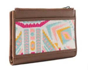 Myra Genuine Leather Card Wallet