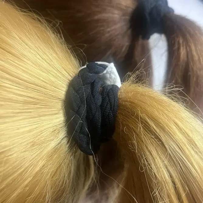 Black Athletic Chic Hairbands are Stylish and Comfortable Hair Ties for Everyday Use