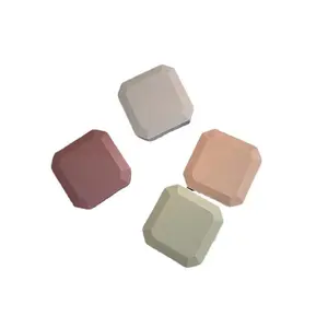 Contact Lenses Box Plastic Portable Contact Lens Case Travel Kit Holder Portable Candy Color Contact Lenses For Fashion Daily