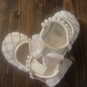 Rhinestone Decorated Bowknot Design Flat Shoes, Fashionable Glittering Flat Shoes for Girls, Casual Comfortable Princess Shoes for Daily Wear, Dollshoes