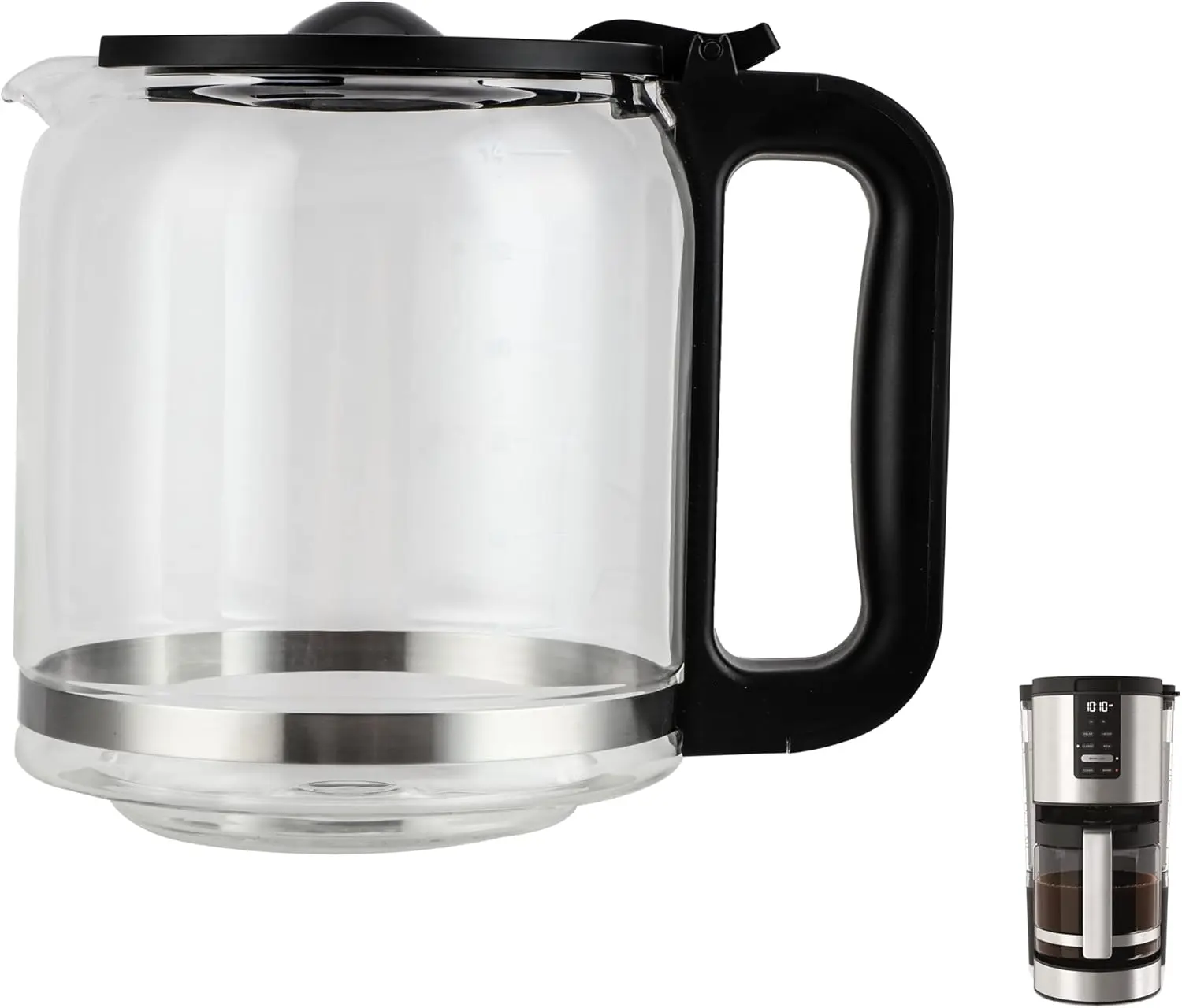 14 Cup Coffee Carafe Replacement Compatible with Ninja DCM201, DCM200, DCM200C Series Programmable XL 14-Cup Coffee Maker