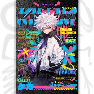 Hunter x Hunter Killua Poster Artistic Decor