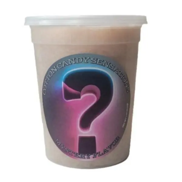 Mystery Flavor Gourmet Cotton Candy - Cotton Candy Sensations 200+ Flavors - Fun Treats - Party Favors