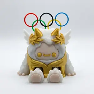 ️ Frostbite Yeti #029 – Going for Gold Yeti – Cozy Creature Collectible | (Weekly Limited Release) Small & Medium Sizes