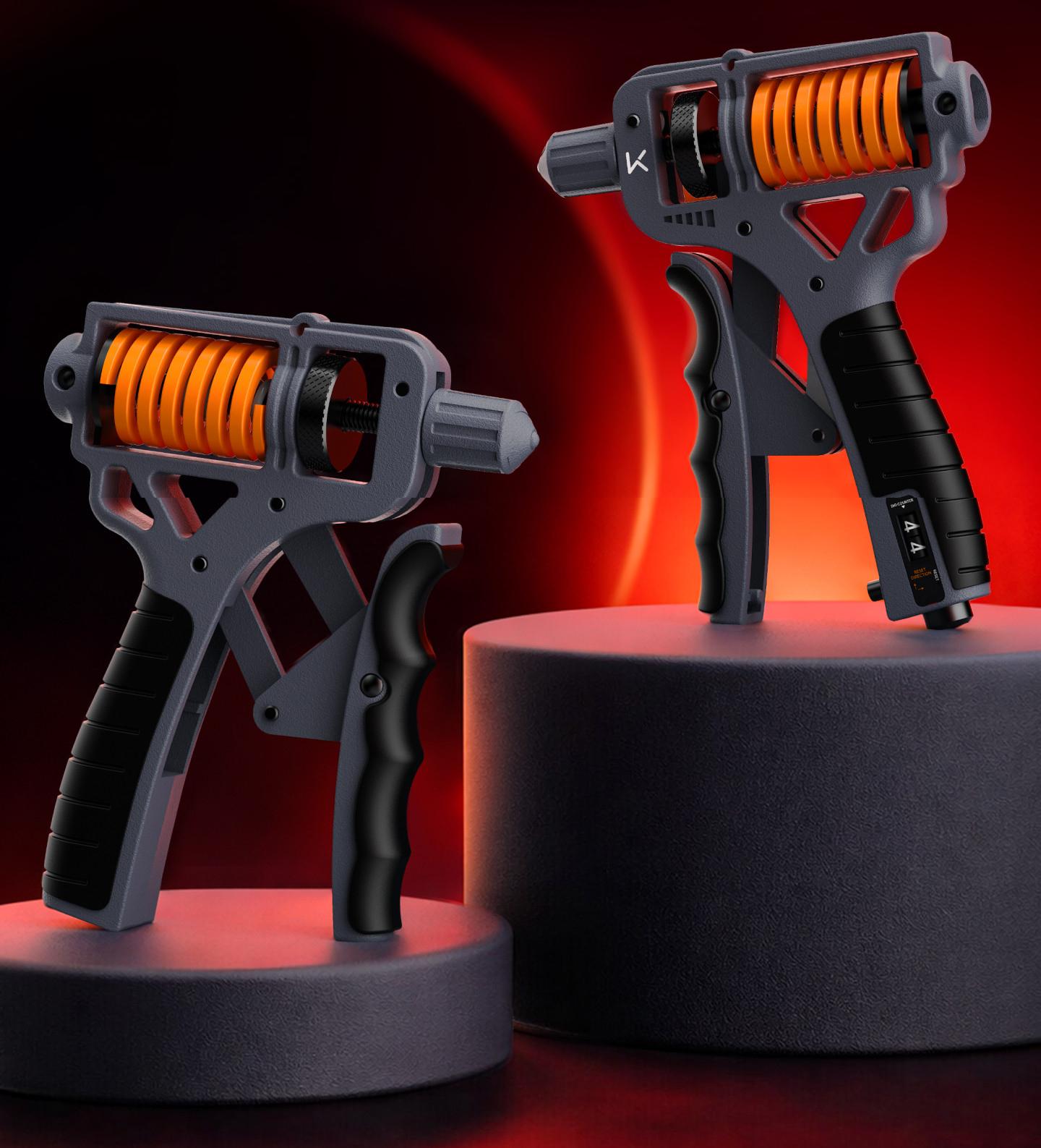 Keep H-Shaped Ergonomic Grip Strengthener, Adjustable 10-660LBS Resistance, for Muscle Relaxation, Forearm Training, Hand Therapy & Stress Relief