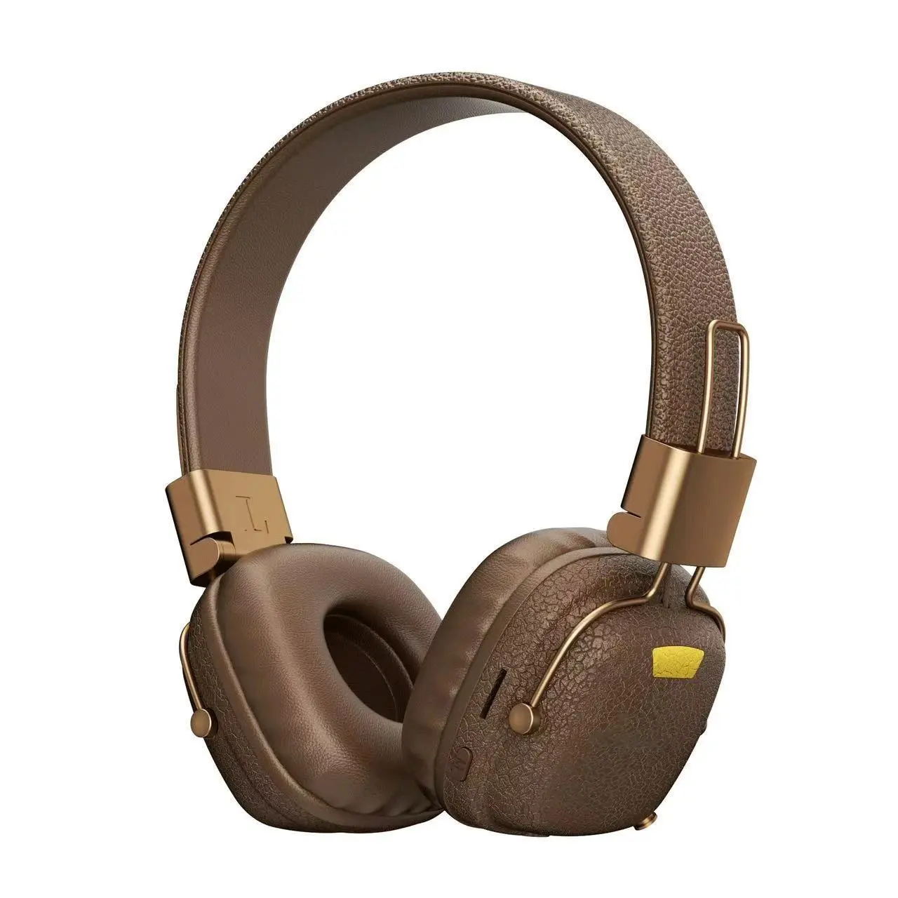 Retro High-End Wireless Headphones – Classic Street Headset with HIFI Stereo Sound, Ultra-Low Latency, 50 Hour Battery, and Upgraded Comfort Earmuffs