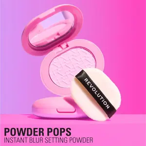 Revolution Powder Pops Instant Blur Setting Powder 0.17 oz Revolution Powder Pops Instant Blur Setting Powder 0.17 oz