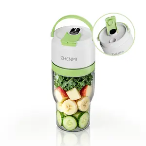 Great Gift: ZHENMI BPA-Free Cordless Portable Personal Blender – 26oz Ice Crushing Blender for Shakes & Smoothies, USB Rechargeable, Fits Most Cup Holders & Backpack Pockets, Perfect for Home, Office & On-the-Go outdoorfun