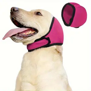 Dog Swim Ears - Waterproof, Noise-Canceling, Shockproof Ear Flaps for Dogs, Medium to Large Breeds, Polyester & Spandex, Adjustable Strap, Pet Accessories | Comfortable Dog Gear | Adjustable Strap Design, Dog Accessories