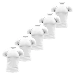 Basic T-Shirts - White - 5 Pack