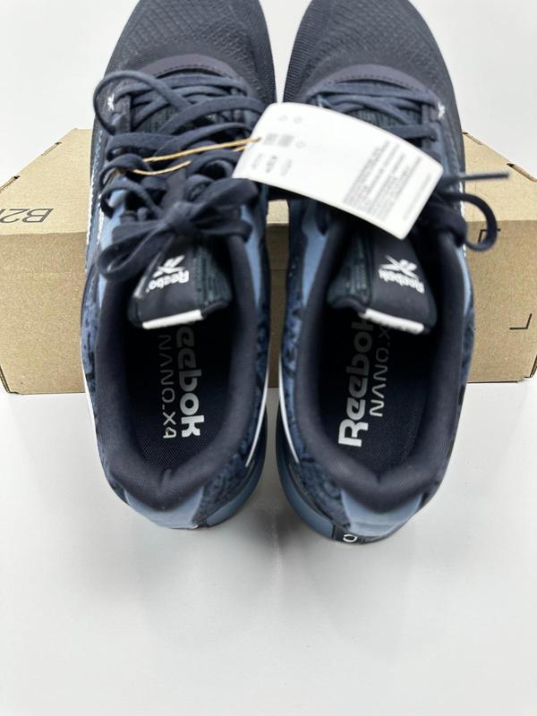 Reebok Unisex Nano X4 Training Shoes, Blue Slate/Obsidian/White, Men 12,Women 13