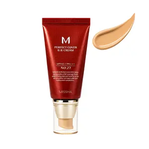MISSHA M Perfect Cover BB Cream No.27 Honey Beige SPF 42 PA+++ - Tinted Moisturizer 1.69 Fl Oz