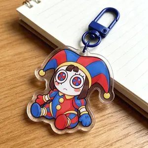 The Amazing Digital Circus Acrylic Keychain, Chibi Pomni keychain, Jax Bag Charms