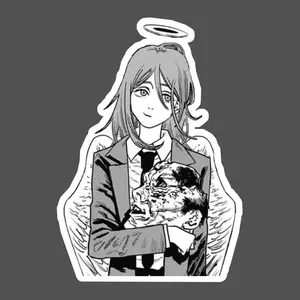Angel Chainsawman Stickers
