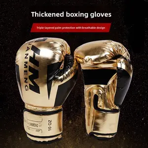 Thickened Boxing Gloves Adult Boxing Training Competition Gloves Fighting Sanda Fighting Thickened Boxing Gloves