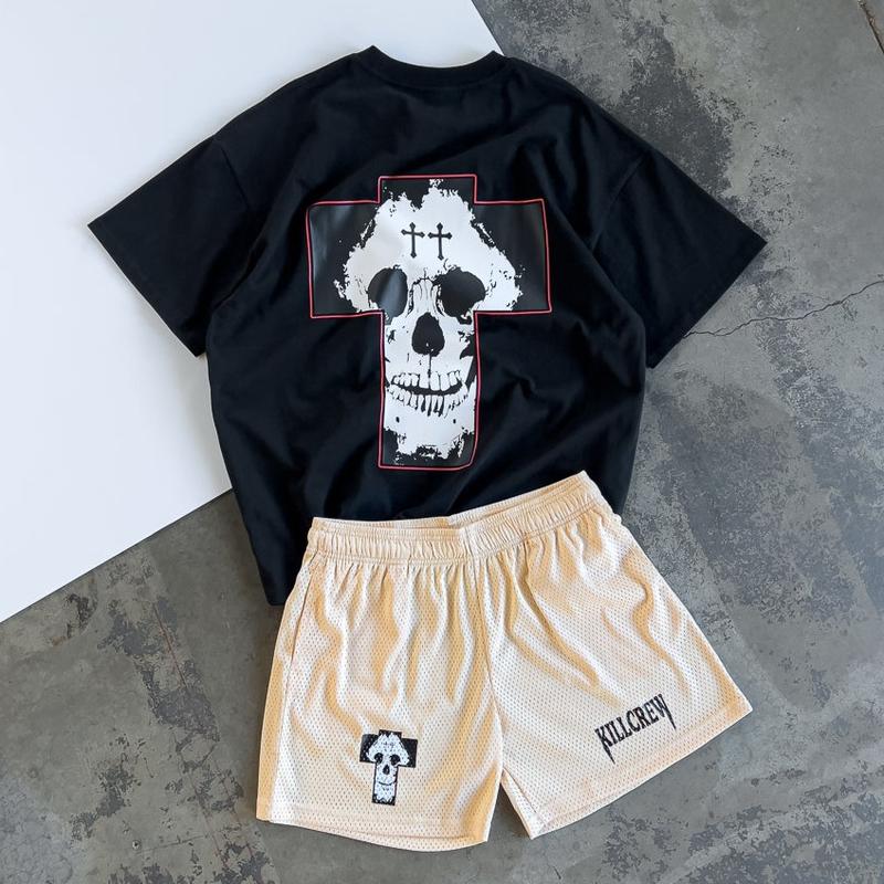 Kill Crew Oversized Graphic T-Shirts Loose Menswear Top Relaxed Fit Tshirt Streetwear Casual Medium Round Neck Kill Crew Oversized Graphic T-Shirts Loose Menswear Top Relaxed Fit Tshirt Streetwear Casual Medium Round Neck