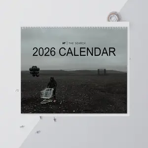 NF Fear New Album 2026 Calendar, NFrealmusic 2026 Calendar, NFear 2026 Desktop Calendar, NF x MGK Collab Aesthetic , Matte Glossy Satin Fisnish, Matte Glossy Finish