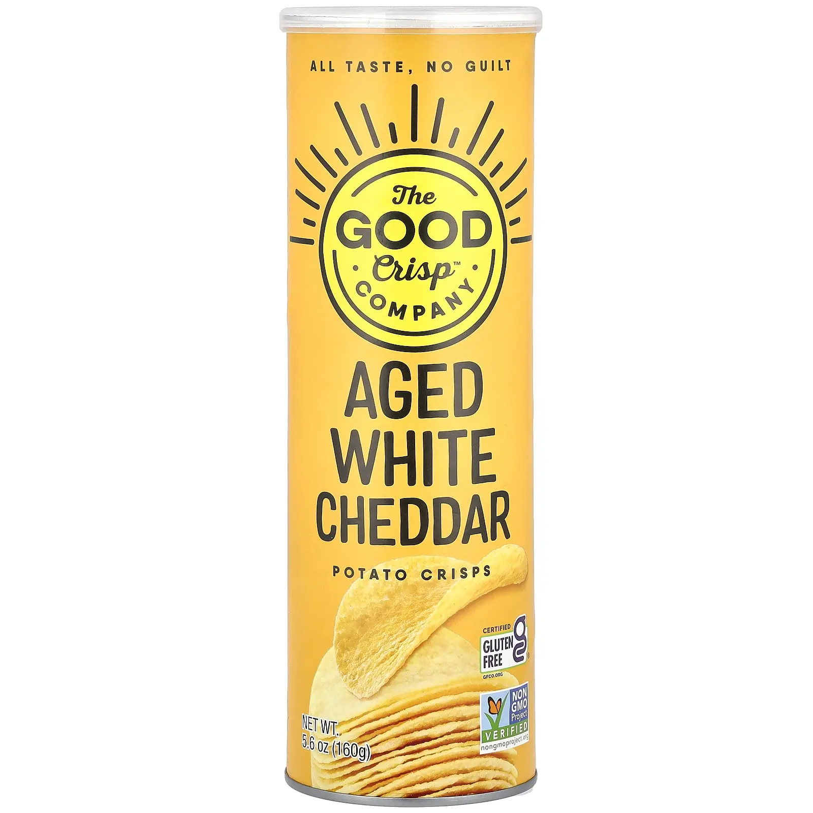 The Good Crisp Company Potato Crisps, Aged White Cheddar, 5.6 oz (160 g) The Good Crisp Company Potato Crisps, Aged White Cheddar, 5.6 oz (160 g)