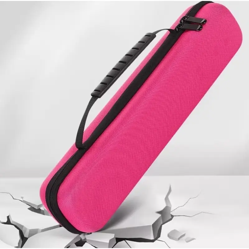 Travel Hair Curler Case, Versatile Hard Durable Organized Carrying Bag for Straightener & Curling Iron, Available in 7 Colors, Styling Accessory