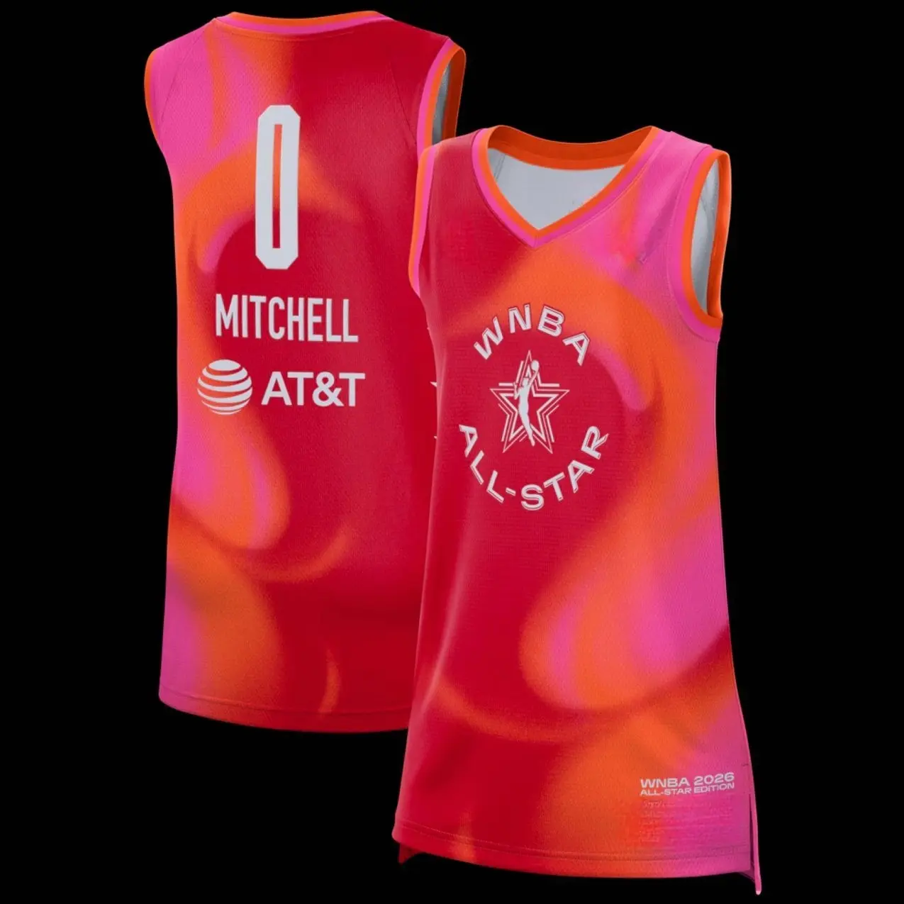 Unisex Basketball Mitchell 0 Team 2026 All-Star Game Victory Jersey - Red