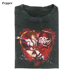 Agnes Tachyon Uma Musume T-Shirt – Dr Peper Anime Graphic Tee, Japanese Horse Girl Shirt, Kawaii Streetwear Top, Otaku Gift