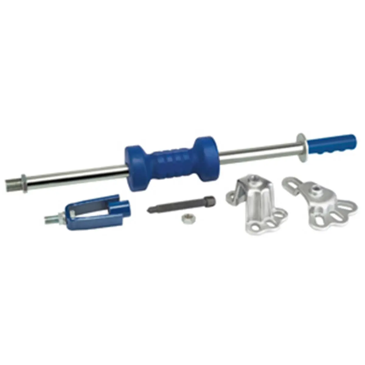 212 MAIN S & G Tool Aid TA66370 Heavy Duty 10 lb Front Wheel & Hub Puller Set with Steel Shaft Slide Hammer, 5/8"-18 Female Threaded Axle Tool, Fits 4,5,6 Bolt Patterns for Domestic Cars & Light Trucks