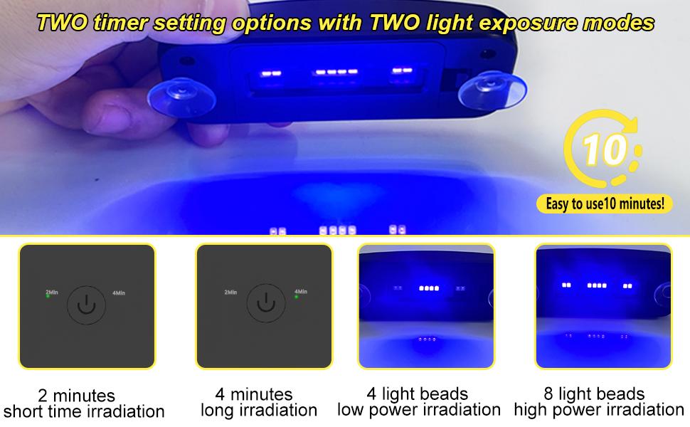 Windshield Repair Kit, Windshield Crack Repair Kit 4 Pcs, Windscreen Repair Kit with Enhanced Injection Head Suction Cup UV Curing Light, Windshield Chip Repair Kit for Bulls-Eye