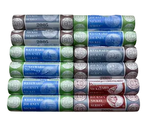 WWJ Jefferson Nickel Deal - Bank Wrapped Nickel Roll of 40