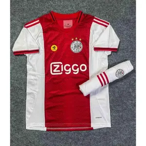 Ajax Home Football Kit 2025/26 – Men’s Breathable Short Sleeve Soccer Jersey, Lightweight Athletic Fan Shirt for Match Day & Casual Wear