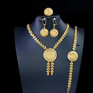 Tubas II 21k Pleated Gold 4Pcs set