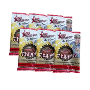 ONLY SHIPPED MON/TUE |  Chocolate Covered Potato Chip | Pack of 6 | 1.25 oz | Baker's Candies