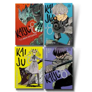 Kaiju No. 8 Vol 1-4 Set by Naoya Matsumoto - Manga Edition