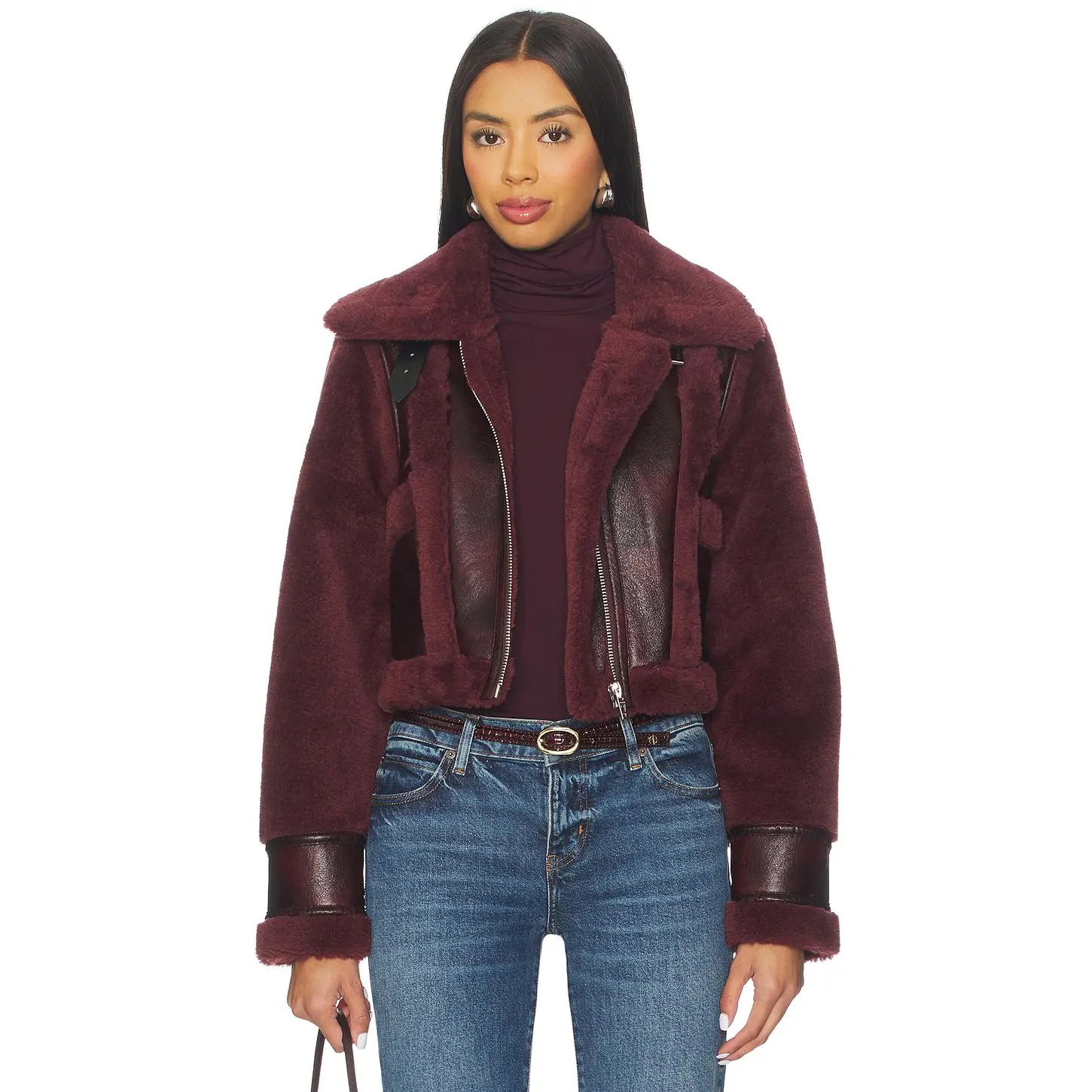 BLANKNYC Cropped Jacket in Anchor Point