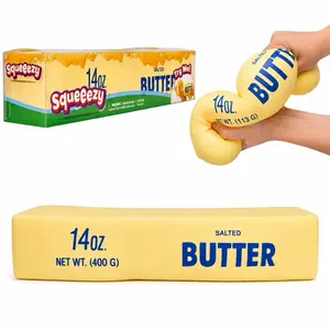 Sunny Days Squeezable Butter Stress Toy, Fidget Toy for Stress Relief Fidgeting