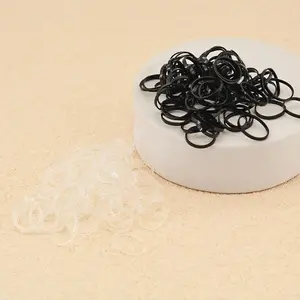 【NOT FOR SALE】TwiceBeauty 1PCS Rondom Color and Quantities Elastic Ponytail Holders, No-Slip Rubber Bands for Women & Girls
